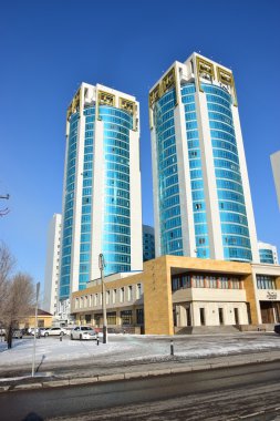 Görünümünde Astana, Kazakistan, Expo 2017 dizi başkenti
