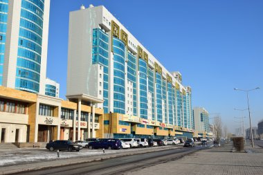 Görünümünde Astana, Kazakistan, Expo 2017 dizi başkenti