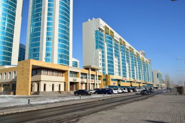 Görünümünde Astana, Kazakistan, Expo 2017 dizi başkenti