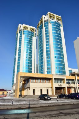 Görünümünde Astana, Kazakistan, Expo 2017 dizi başkenti