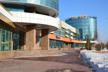 Görünümünde Astana, Kazakistan, Expo 2017 dizi başkenti