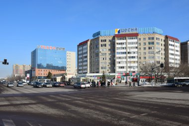 Görünümünde Astana, Kazakistan, Expo 2017 dizi başkenti