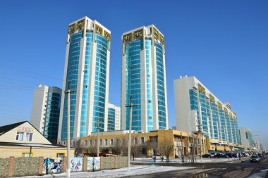 Görünümünde Astana, Kazakistan, Expo 2017 dizi başkenti