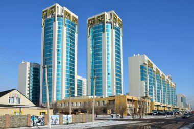 Görünümünde Astana, Kazakistan, Expo 2017 dizi başkenti