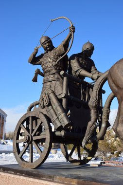 Görünümünde Astana, Kazakistan, Expo 2017 dizi başkenti