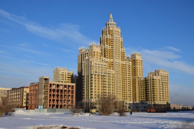 Görünümünde Astana, Kazakistan, Expo 2017 dizi başkenti