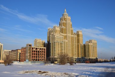 Görünümünde Astana, Kazakistan, Expo 2017 dizi başkenti