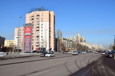 Görünümünde Astana, Kazakistan, Expo 2017 dizi başkenti
