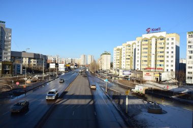 Görünümünde Astana, Kazakistan, Expo 2017 dizi başkenti
