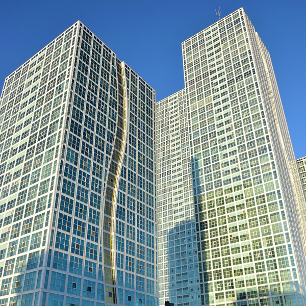 Modern buildings in Astana, capital of Kazakhstan