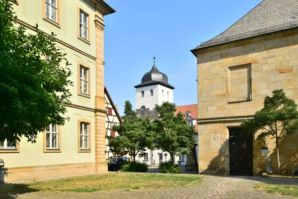 Historiska byggnader i Bamberg, Tyskland — Stockfoto