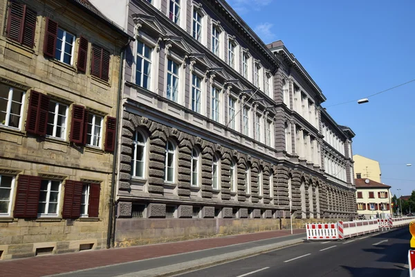 Edificios históricos en Bamberg, Alemania — Foto de Stock