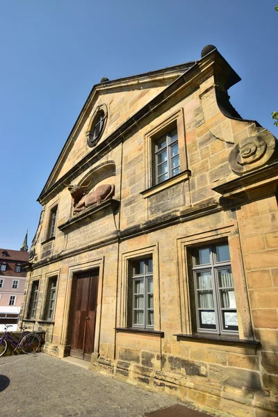 Edifícios históricos em Bamberg, Alemania — Fotografia de Stock
