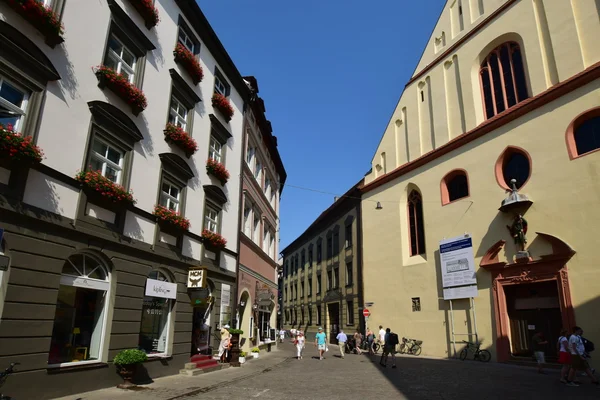 Visa Regionen Historiska Staden Bamberg Bayern Övre Franken Tyskland — Stockfoto