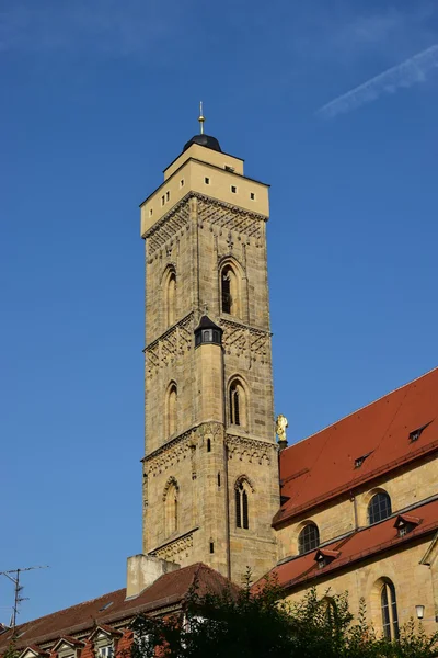 Zobacz Historyczne Miasta Bamberg Bawaria Regionie Górna Frankonia Niemcy — Zdjęcie stockowe