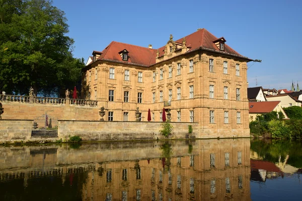 Paleis van water Villa Concordia in Bamberg, Duitsland — Stockfoto