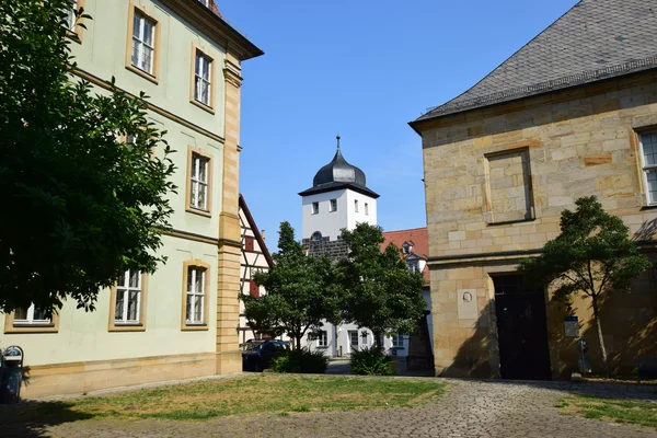 Vue Dans Ville Historique Bamberg Bavière Région Haute Franconie Allemagne — Photo