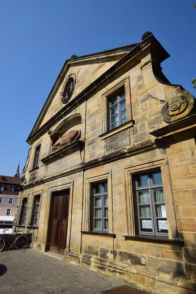 看法在历史镇 Bamberg 巴伐利亚 区域上部 Franconia — 图库照片