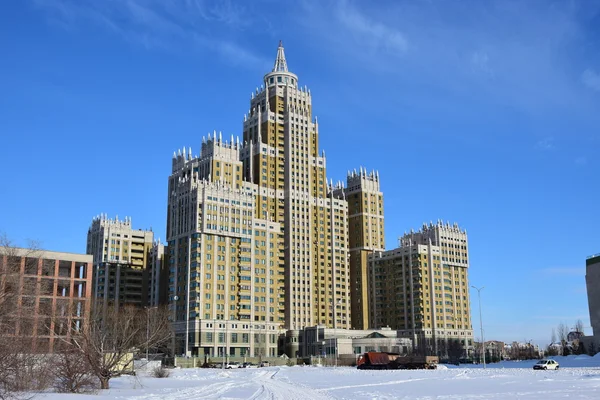 Vista Invierno Astana Capital Kazajstán Sede Expo 2017 —  Fotos de Stock