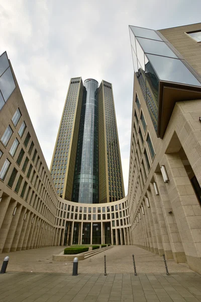Hochhäuser in Frankfurt, Deutschland — Stockfoto