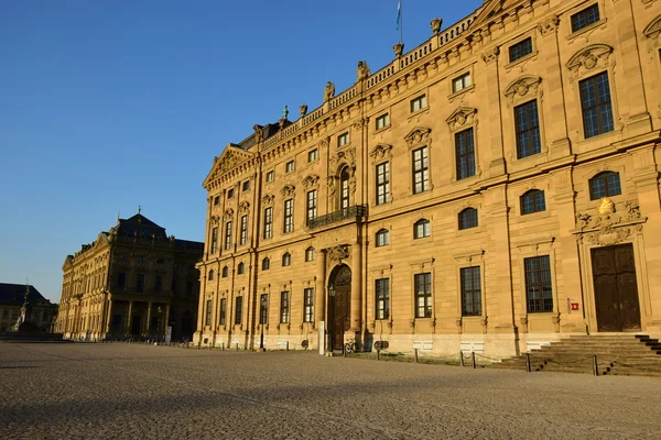 Residentie van de bisschoppen in Würzburg, Duitsland — Stockfoto