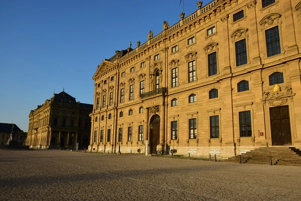 Residentie van de bisschoppen in Würzburg, Duitsland — Stockfoto