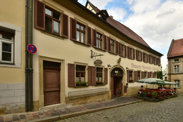 Une vue dans la ville historique de Bamberg, Allemagne — Photo