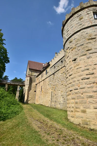 Altenburg-kastély közelében, Bamberg, Németország — Stock Fotó