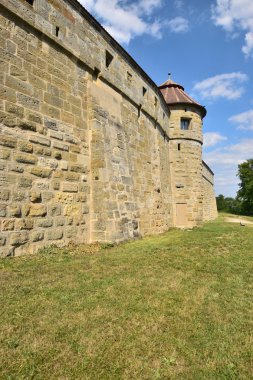 Altenburg castle yakınındaki Bamberg, Almanya