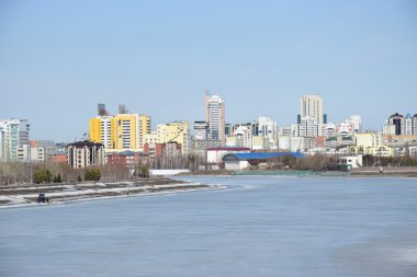 Görünümünde Astana, Kazakistan, Expo 2017 dizi başkenti