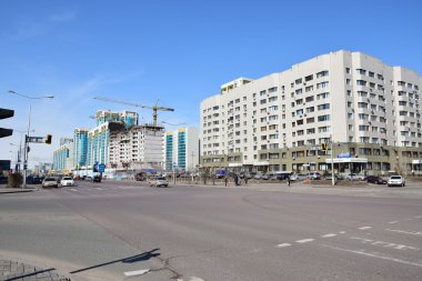 Görünümünde Astana, Kazakistan, Expo 2017 dizi başkenti