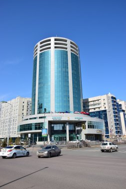 Görünümünde Astana, Kazakistan, Expo 2017 dizi başkenti