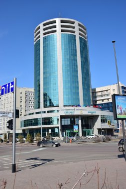Görünümünde Astana, Kazakistan, Expo 2017 dizi başkenti