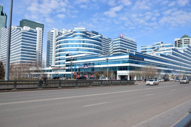 Görünümünde Astana, Kazakistan, Expo 2017 dizi başkenti