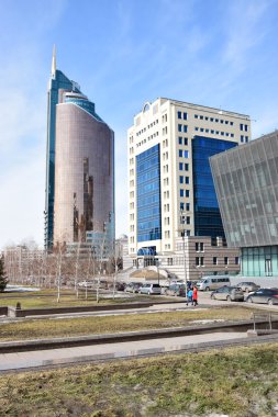 Görünümünde Astana, Kazakistan, Expo 2017 dizi başkenti