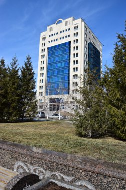 Görünümünde Astana, Kazakistan, Expo 2017 dizi başkenti