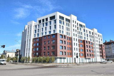 Görünümünde Astana, Kazakistan, Expo 2017 dizi başkenti