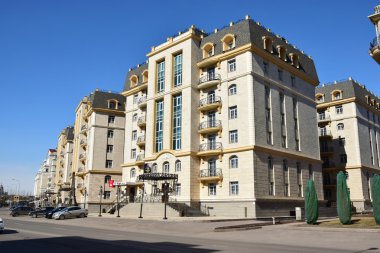 Görünümünde Astana, Kazakistan, Expo 2017 dizi başkenti
