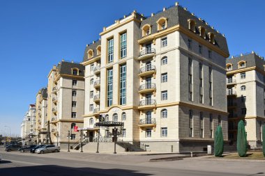 Görünümünde Astana, Kazakistan, Expo 2017 dizi başkenti