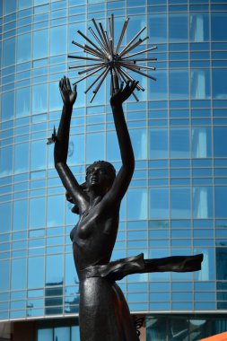 Görünümünde Astana, Kazakistan, Expo 2017 dizi başkenti