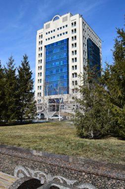 Görünümünde Astana, Kazakistan, Expo 2017 dizi başkenti