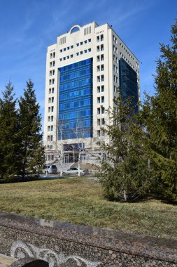 Görünümünde Astana, Kazakistan, Expo 2017 dizi başkenti