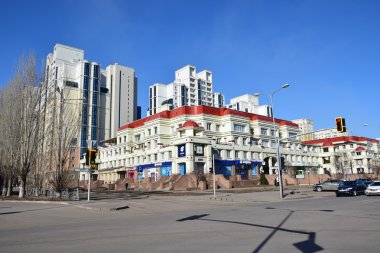 Görünümünde Astana, Kazakistan, Expo 2017 dizi başkenti