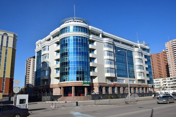 современные здания в Астане, Казахстан