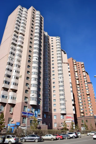 Nowoczesne budynki w Astanie, Kazachstan — Zdjęcie stockowe