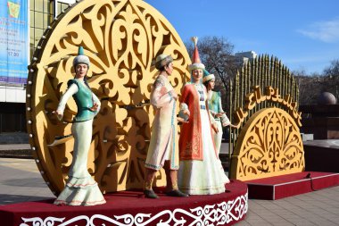 Görünümünde Astana, Kazakistan, Expo 2017 dizi başkenti