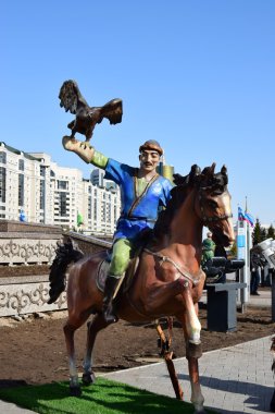 Görünümünde Astana, Kazakistan, Expo 2017 dizi başkenti