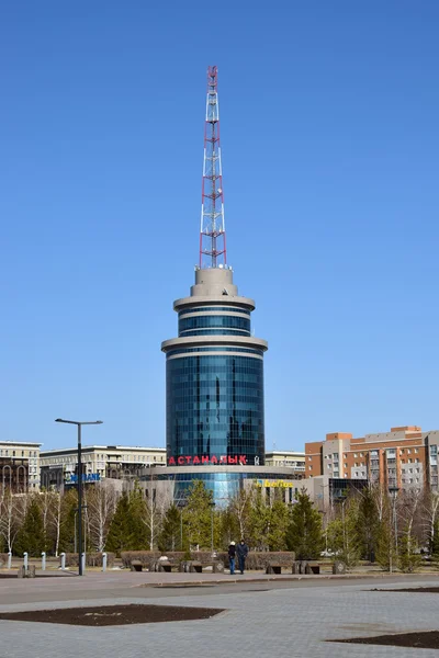 Vista Astana Capitale Del Kazakistan Ospite Dell Expo 2017 — Foto Stock