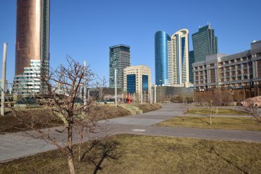 Görünümünde Astana, Kazakistan, Expo 2017 dizi başkenti