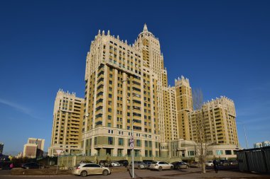 Görünümünde Astana, Kazakistan, Expo 2017 dizi başkenti